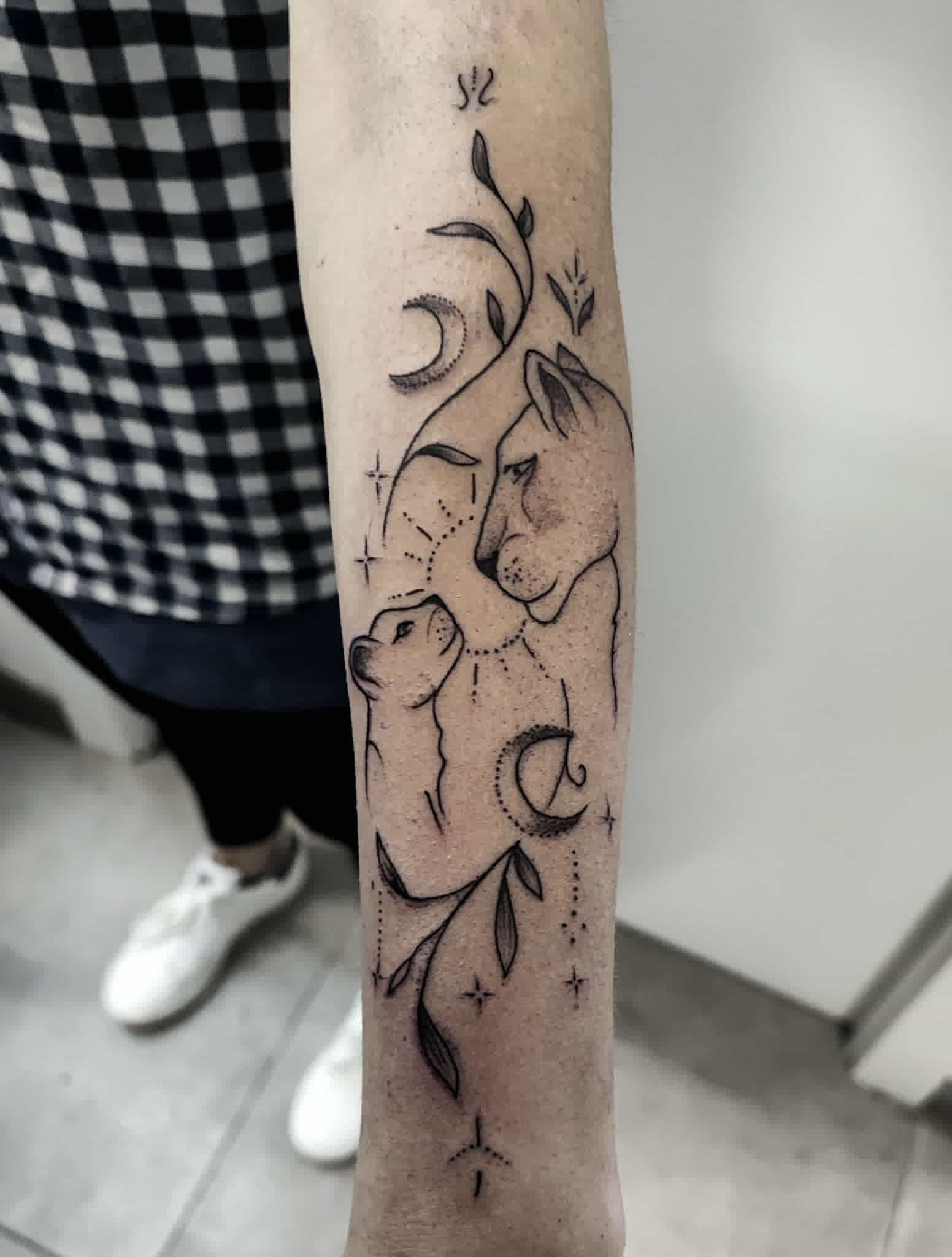 Fine Line Tattoo 12